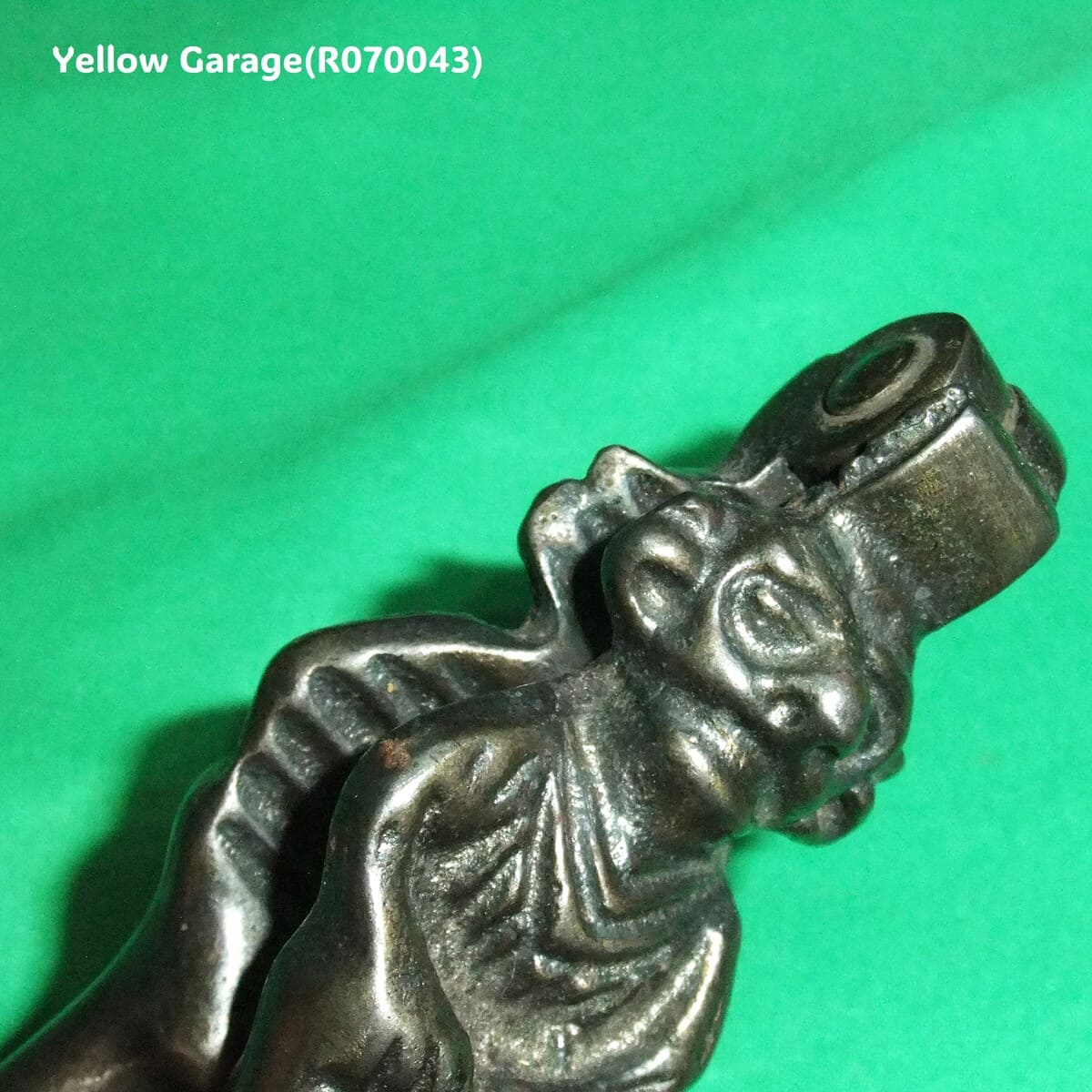 アンティーク鉄製ナッツクラッカー/人物モチーフ(王様または道化師デザイン)