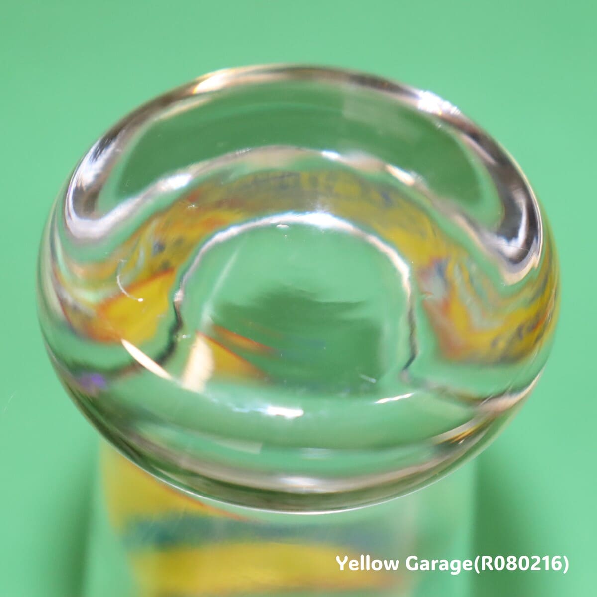 フランスの老舗パスティス(アニス酒)ブランドCASANIS(カサニス)/LE PASTIS のアンティーク・トールグラス5客セット_底アップ