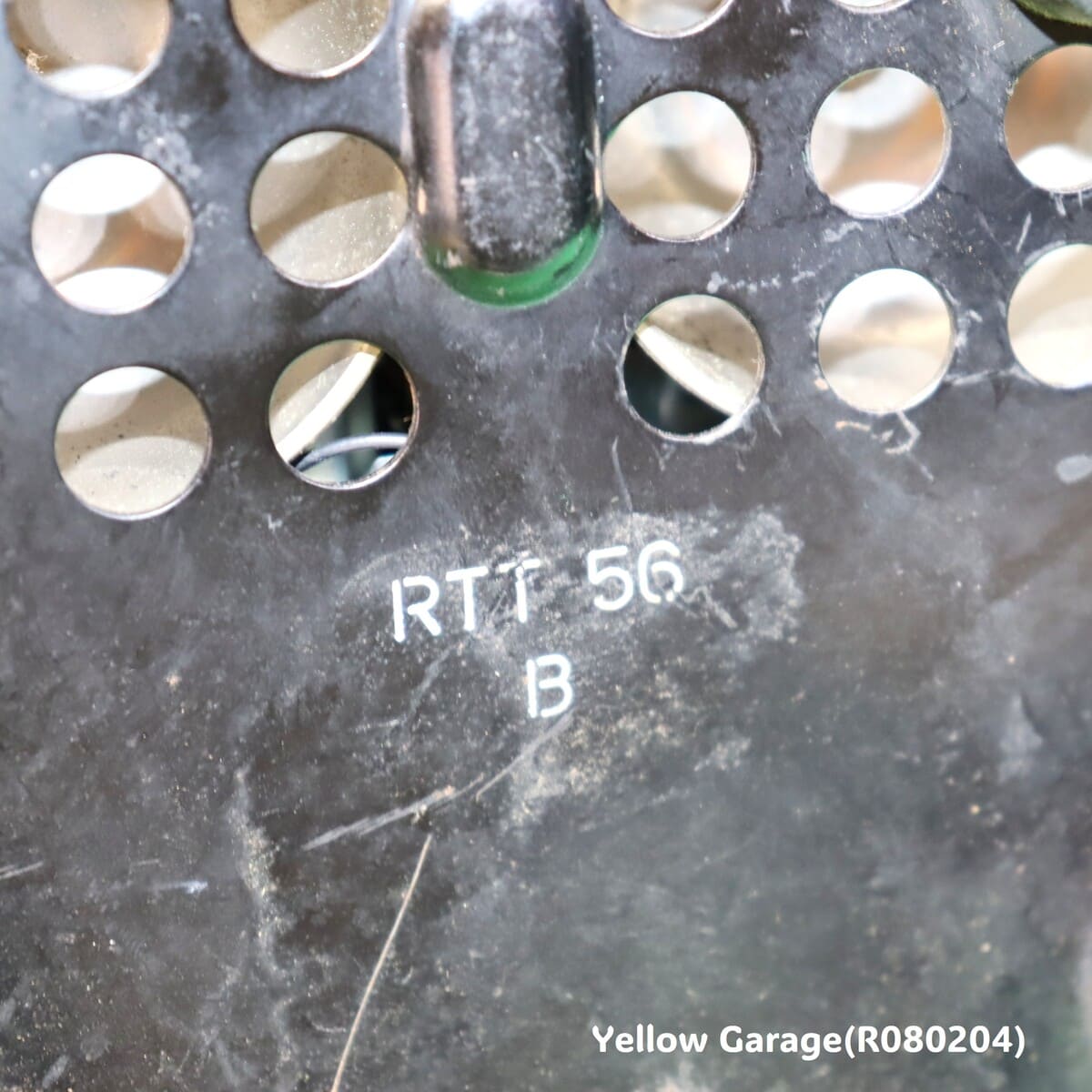 1950年代のベルギー製RTT(ベルギー国営電話会社)仕様のクラシカルなダイヤル式電話機_底文字