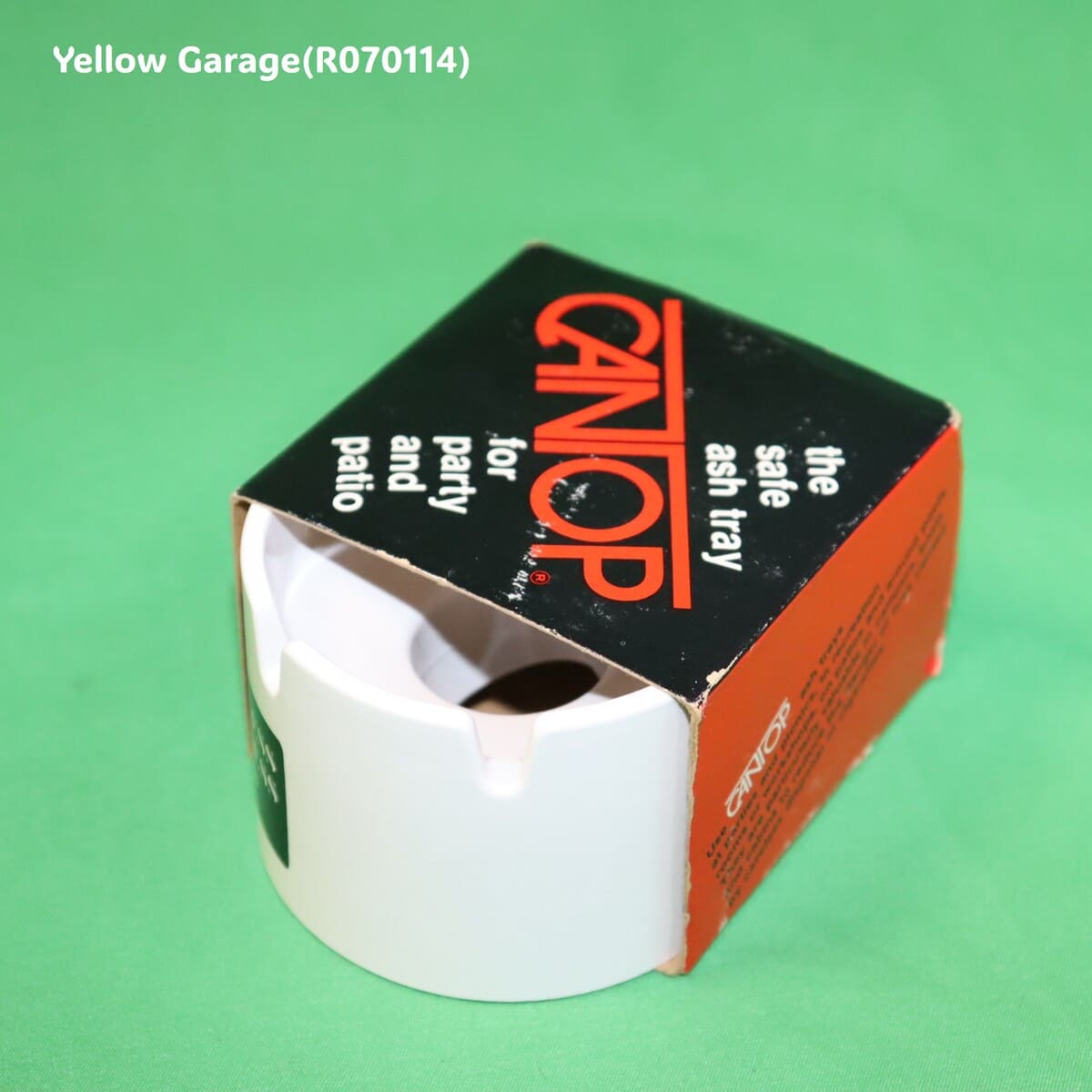 GUINNESS × CAN-TOP セーフティ灰皿(空き缶用アタッチメント付き・箱付き)