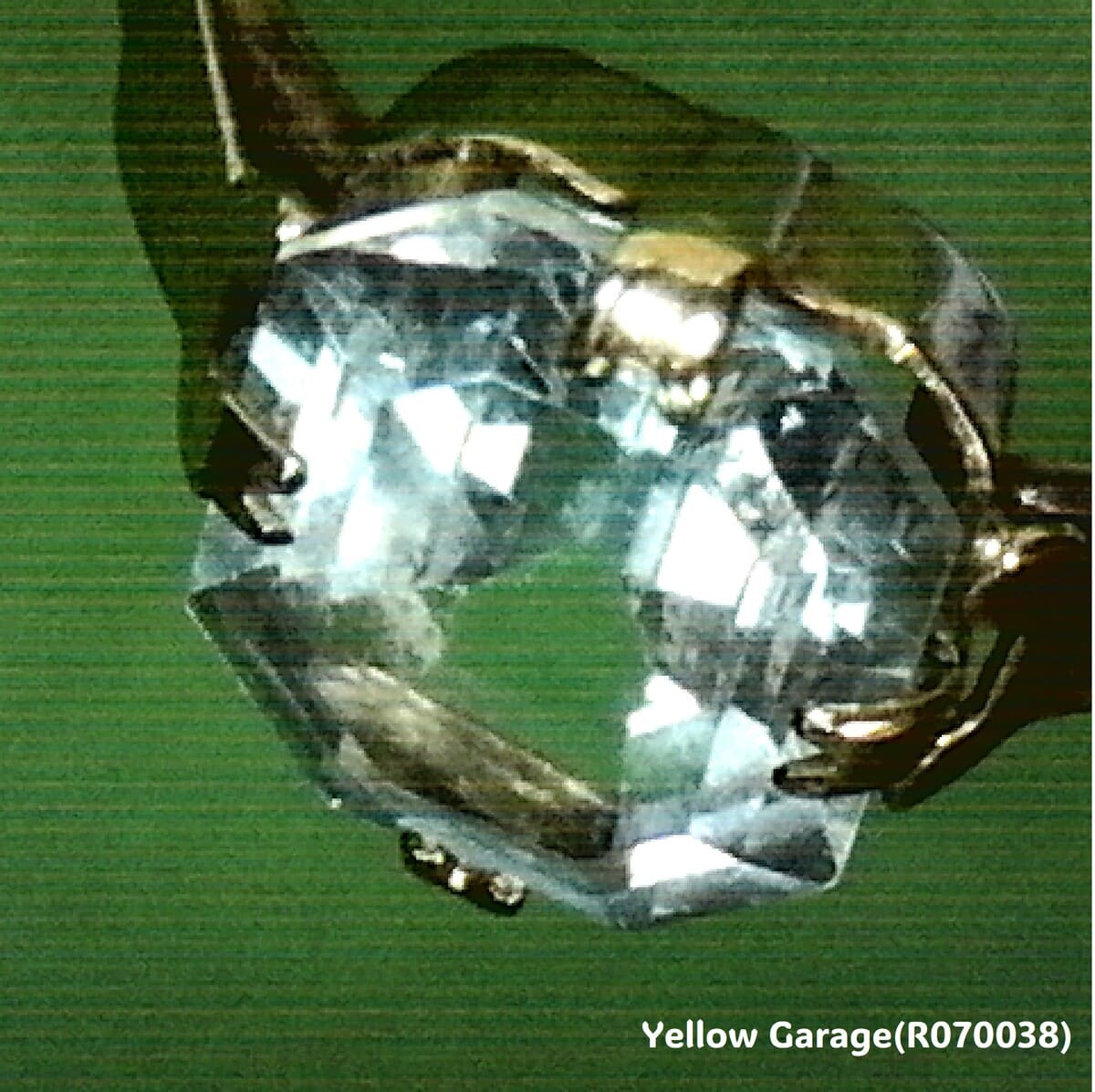 ヴィンテージ イギリス製 ブルートパーズリング(専用ケース付き)