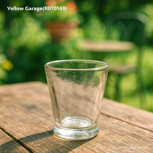 ヨーロッパ製アンティークガラスコップ_AI