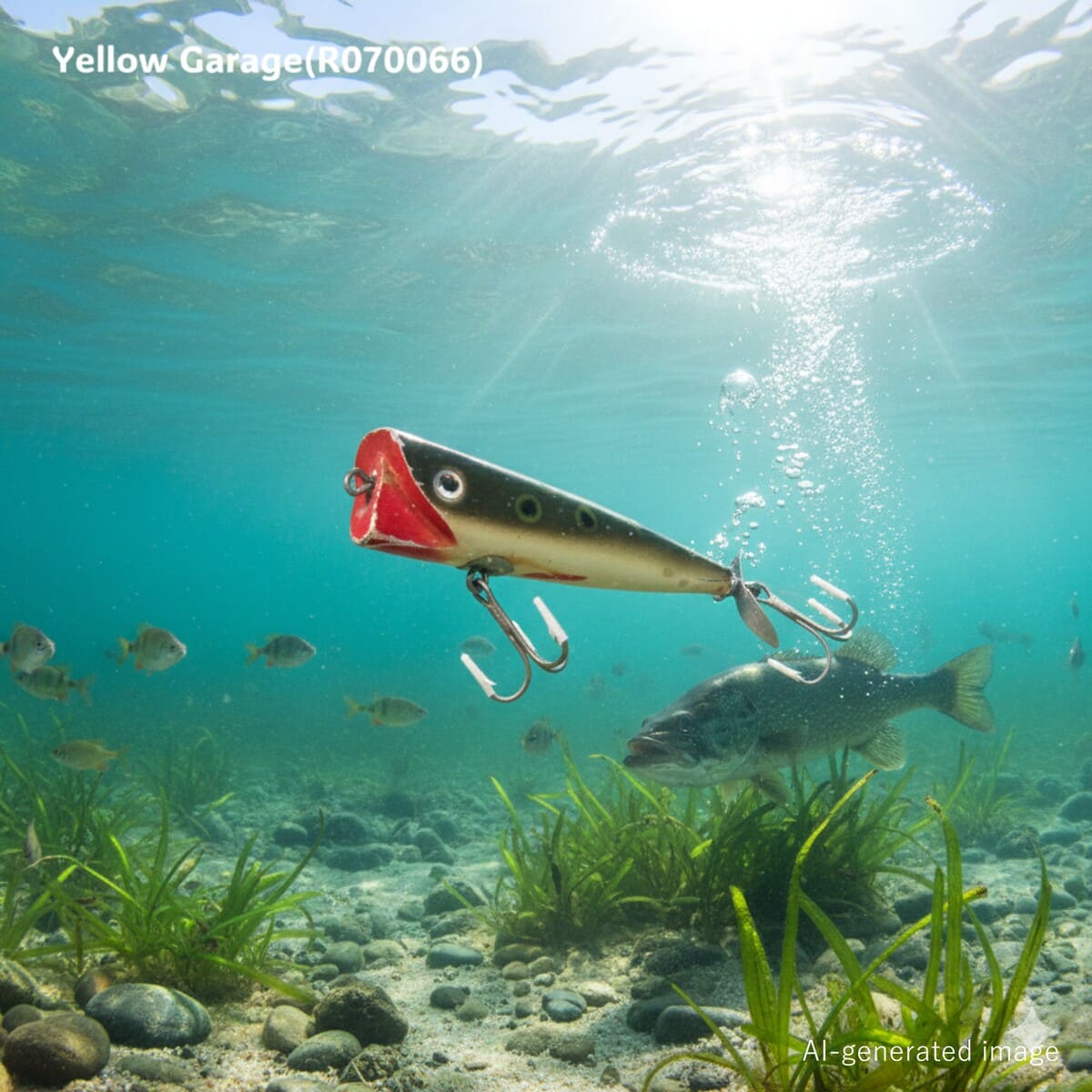 Heddon Zara Spook（ヘドン ザラスプーク） プロペラ付きルアー＿AI