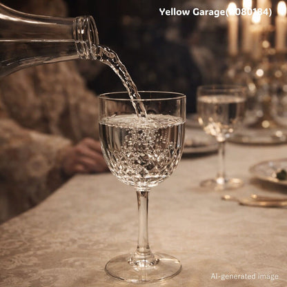 1936年以前に製造されたと考えられるオールド・バカラのウォーターグラス＿AI