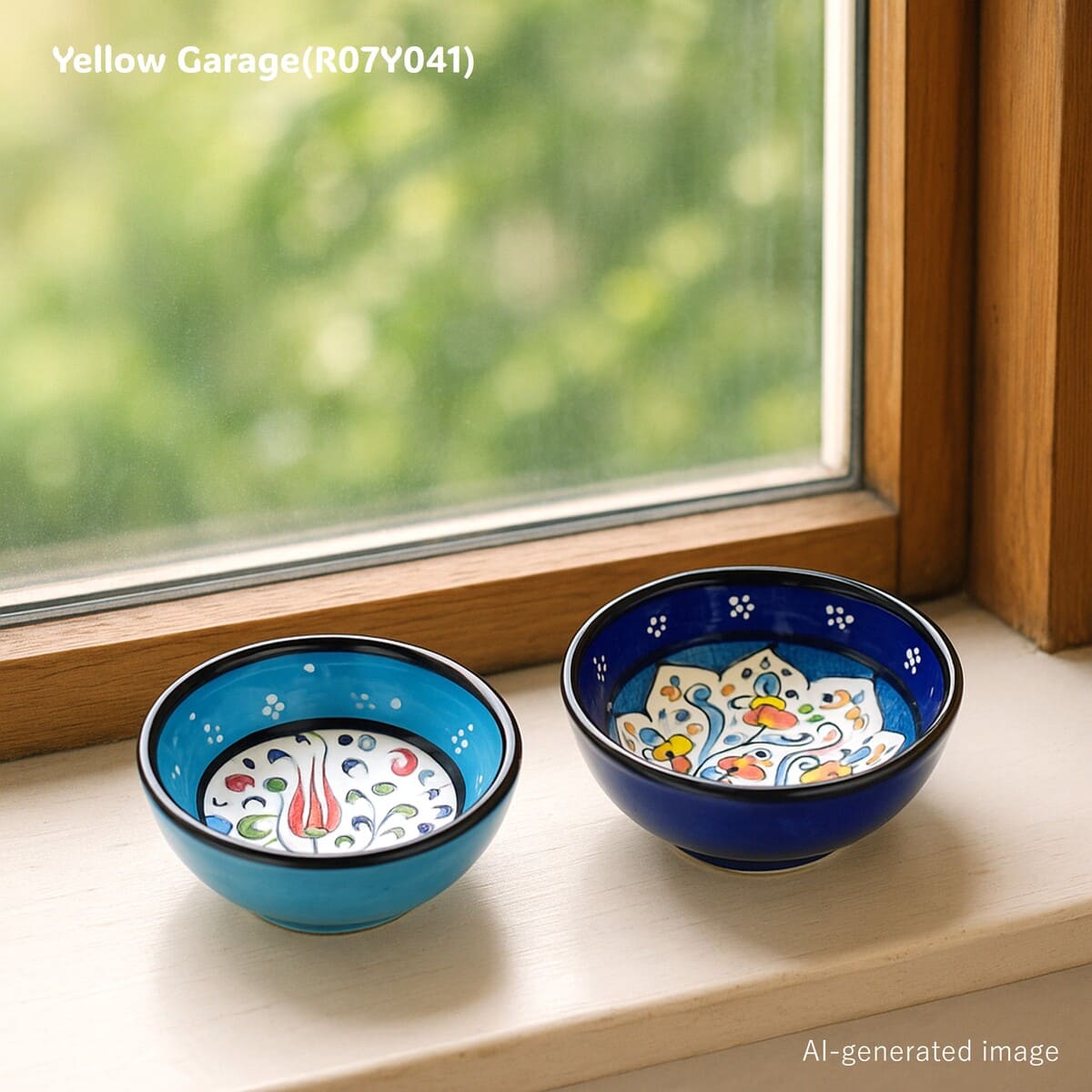 エキゾチックな花模様が食卓を彩る
手のひらサイズの小さな芸術品
トルコのハンドメイド陶器AI