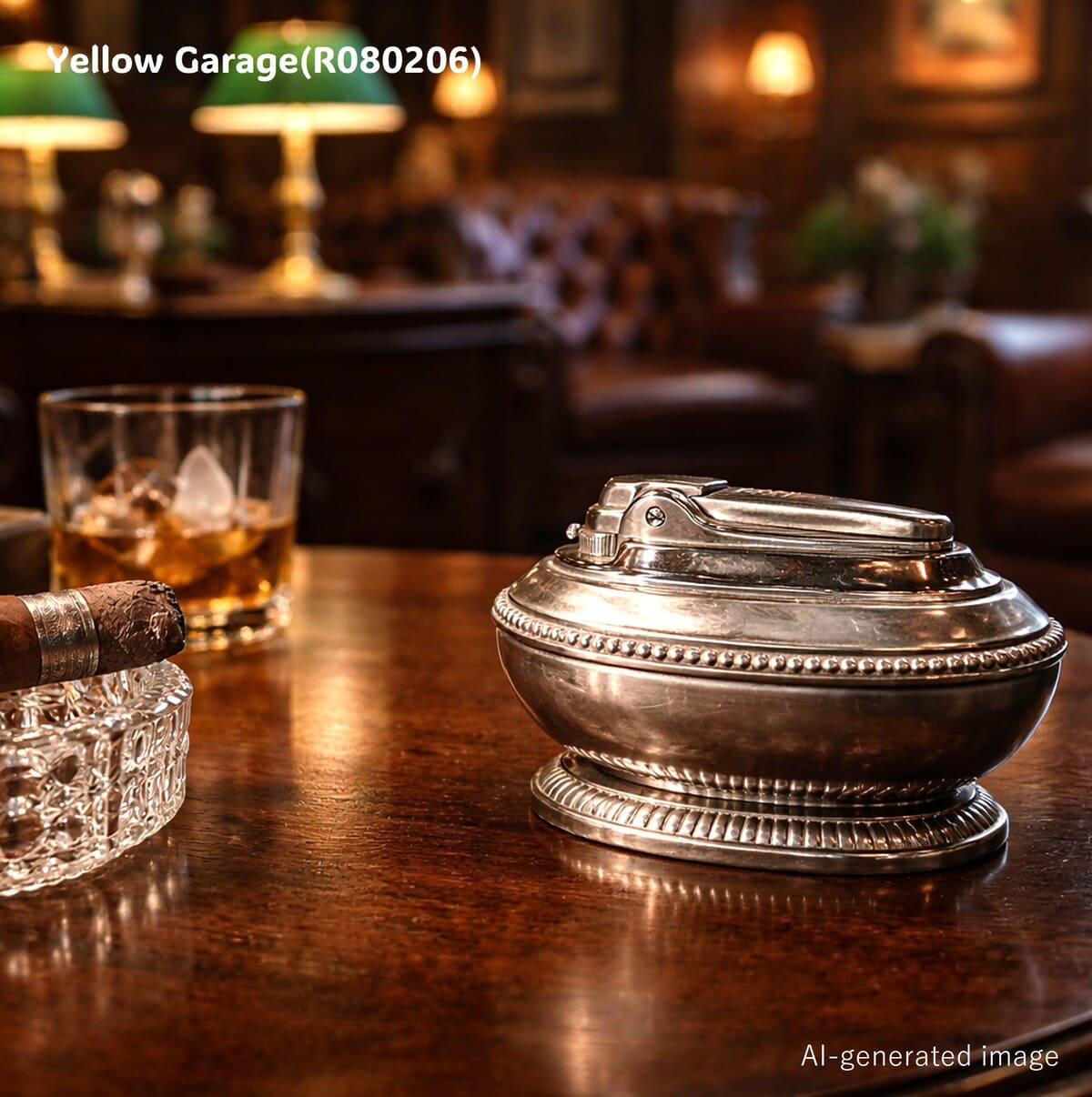 英国を代表するライターブランド RONSON（ロンソン） 製の希少なヴィンテージ卓上ライター＿AI