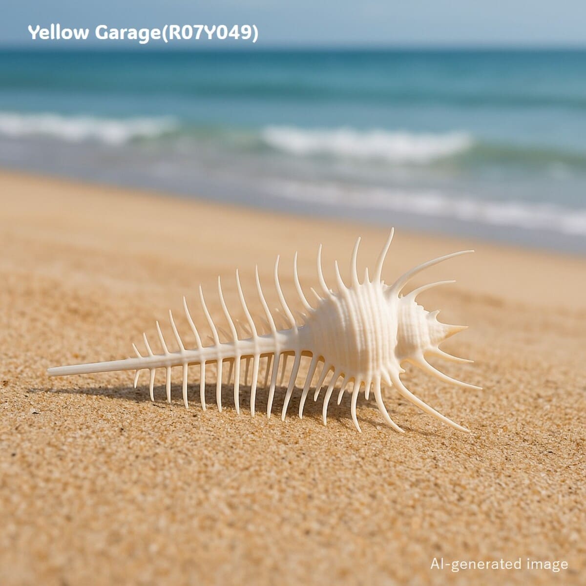 自然が生んだ完璧な造形美
12cmの精緻なトゲが織りなす“海の芸術”AI