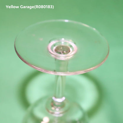 1936年以前に製造されたと考えられるオールド・バカラのワイングラス_底アップ