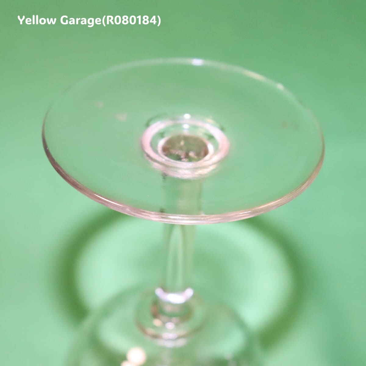 1936年以前に製造されたと考えられるオールド・バカラのウォーターグラス＿底アップ