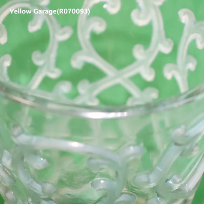 ルネ・ラリック フランス製アール・デコ装飾グラス 「サーモン ラヴェ・レザン/Sarments」（R.LALIQUE FRANCE刻印）