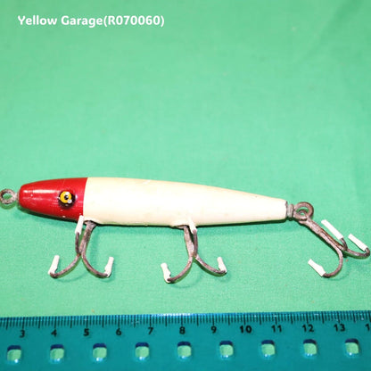 Pflueger（フルーガー） アンティーク木製ルアー Red Head White Body 4950スケール