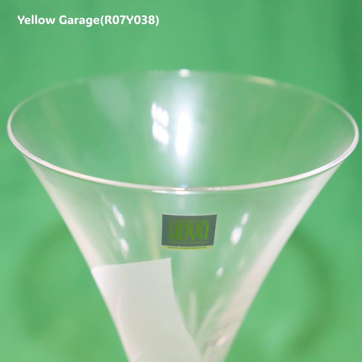 CRYSTAL HOYA フロストリーフ シャンパングラス ペア