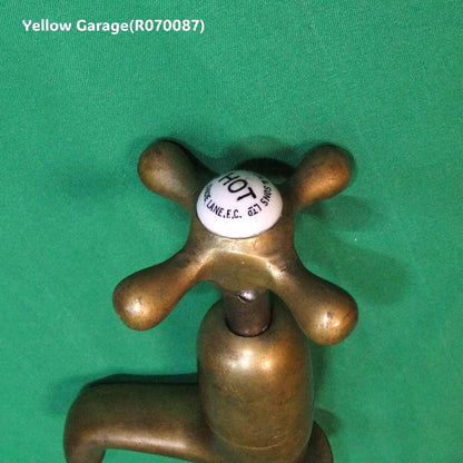 H.PONTIFEX & SONS LTD 真鍮製 アンティーク蛇口（HOT表記／セラミックトップ）