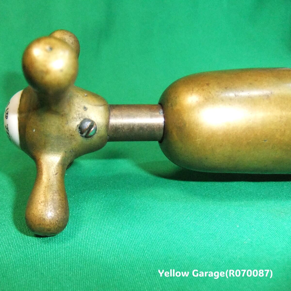 H.PONTIFEX & SONS LTD 真鍮製 アンティーク蛇口（HOT表記／セラミックトップ）