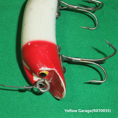 Pachner & Koehler（P&K）Bright Eyes ウッドルアー／赤白ツートン【ヴィンテージ】