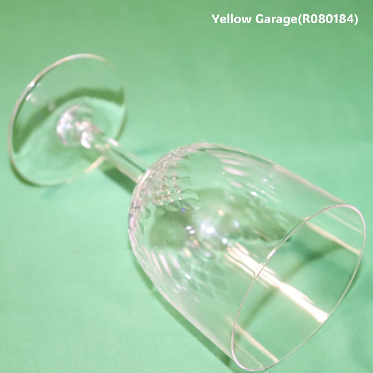 1936年以前に製造されたと考えられるオールド・バカラのウォーターグラス＿口右下全体
