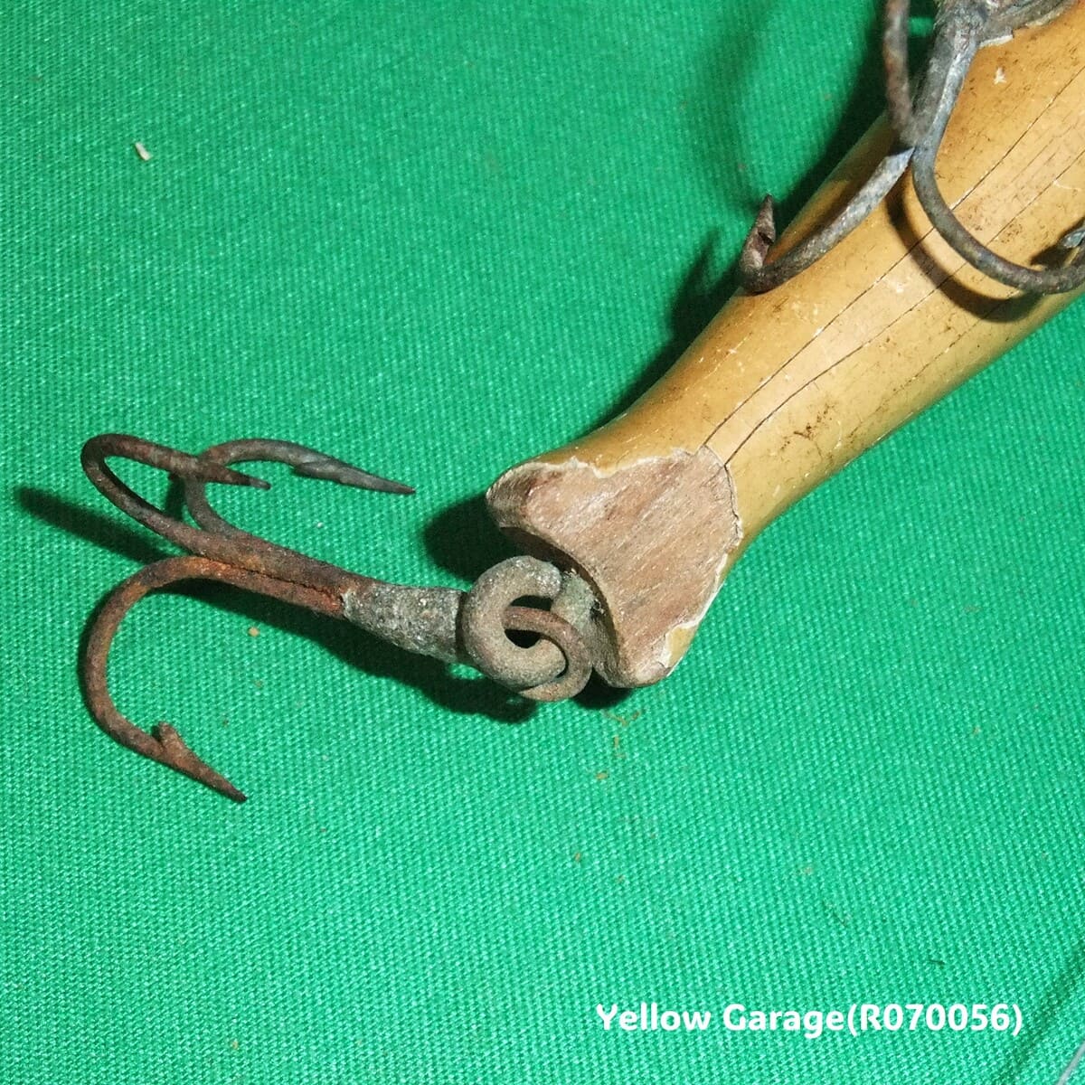 ヴィンテージ フロリダ ウッドポッパー（赤頭×黄ボディ）