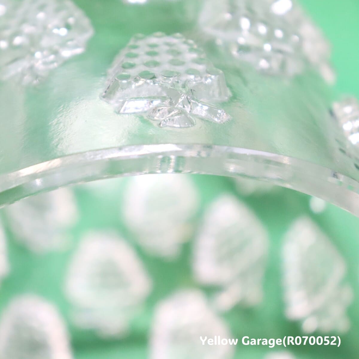 R.Lalique【ヴィンテージ】葡萄レリーフ ガラスタンブラー 「Malaga（マラガ）」