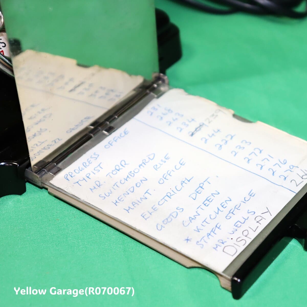 【英国製】GPO製 ベークライト ダイヤル式黒電話 1955年モデル