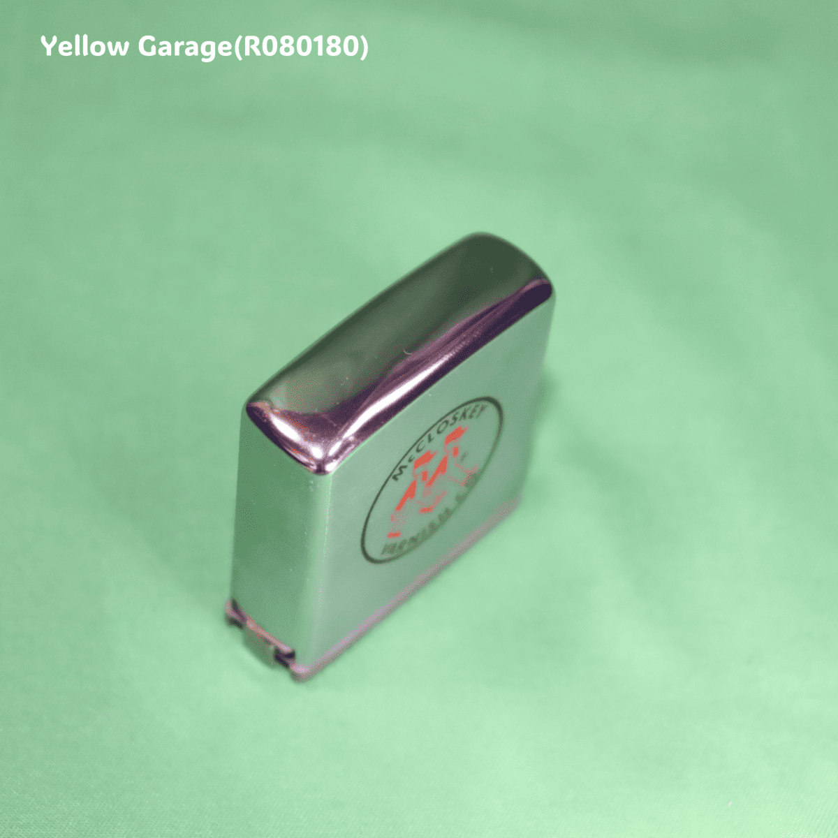 ZIPPO が製造したヴィンテージのメジャー（巻尺）＿上から
