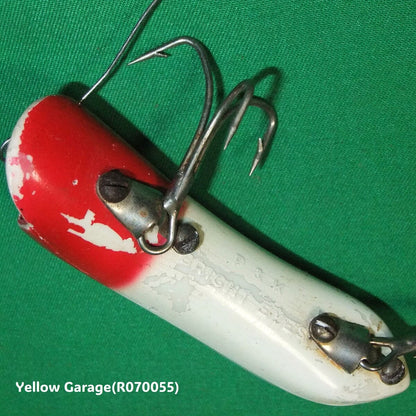 Pachner & Koehler（P&K）Bright Eyes ウッドルアー／赤白ツートン【ヴィンテージ】