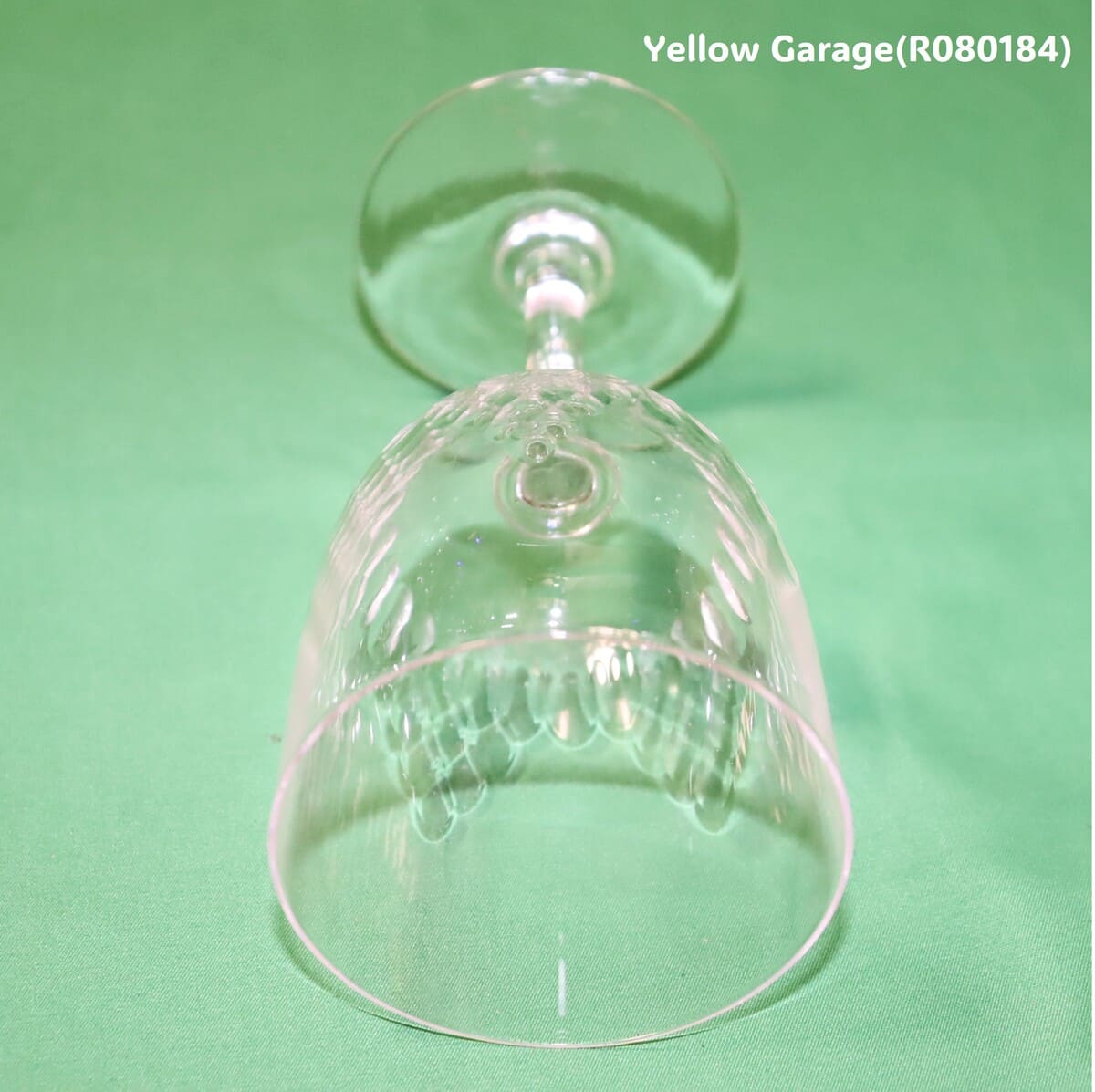 1936年以前に製造されたと考えられるオールド・バカラのウォーターグラス＿口下全体