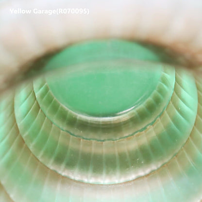 R. LALIQUE 「シェヴルーズ/Chevreuse」フラワーモチーフ厚手アールデコ・ガラスポット