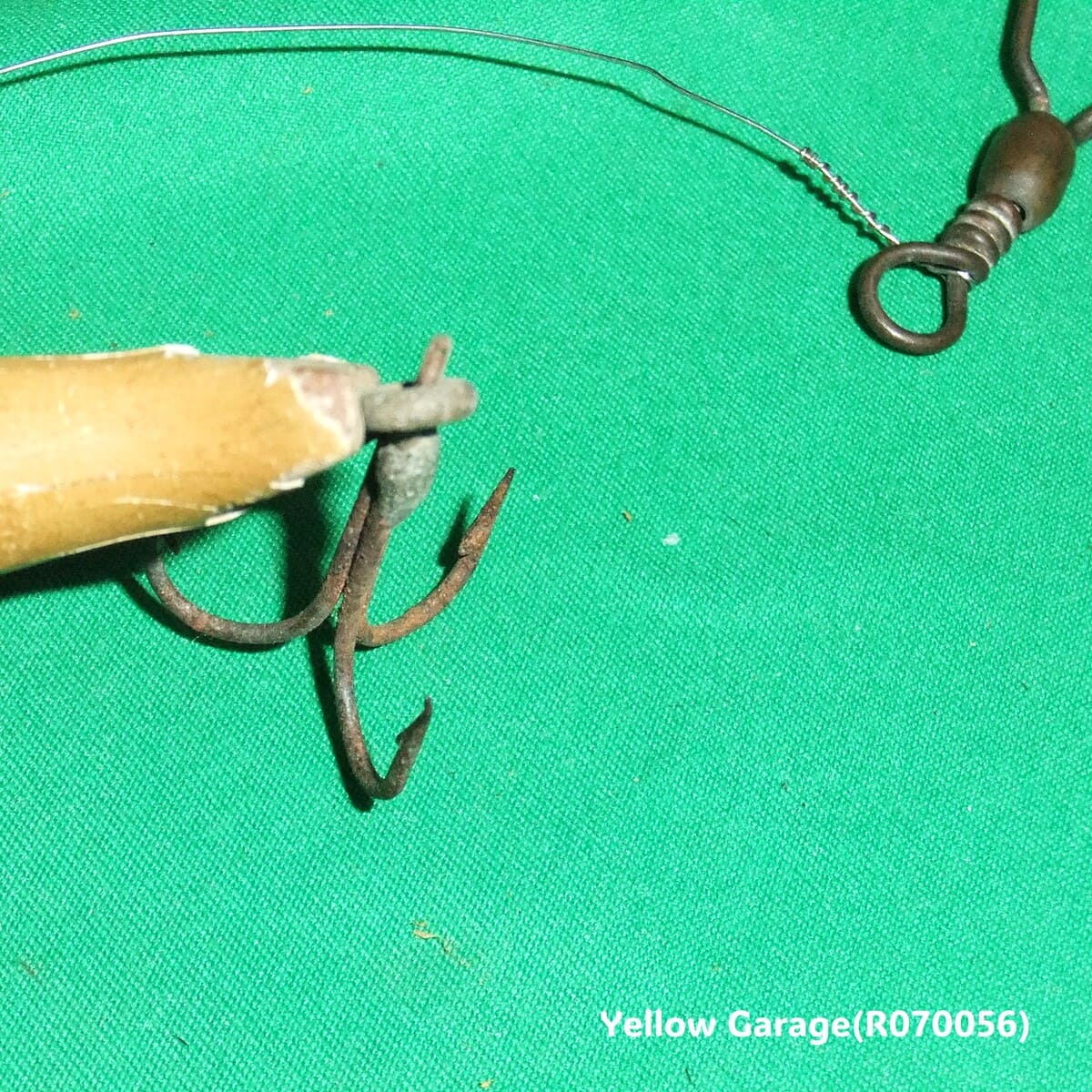 ヴィンテージ フロリダ ウッドポッパー（赤頭×黄ボディ）