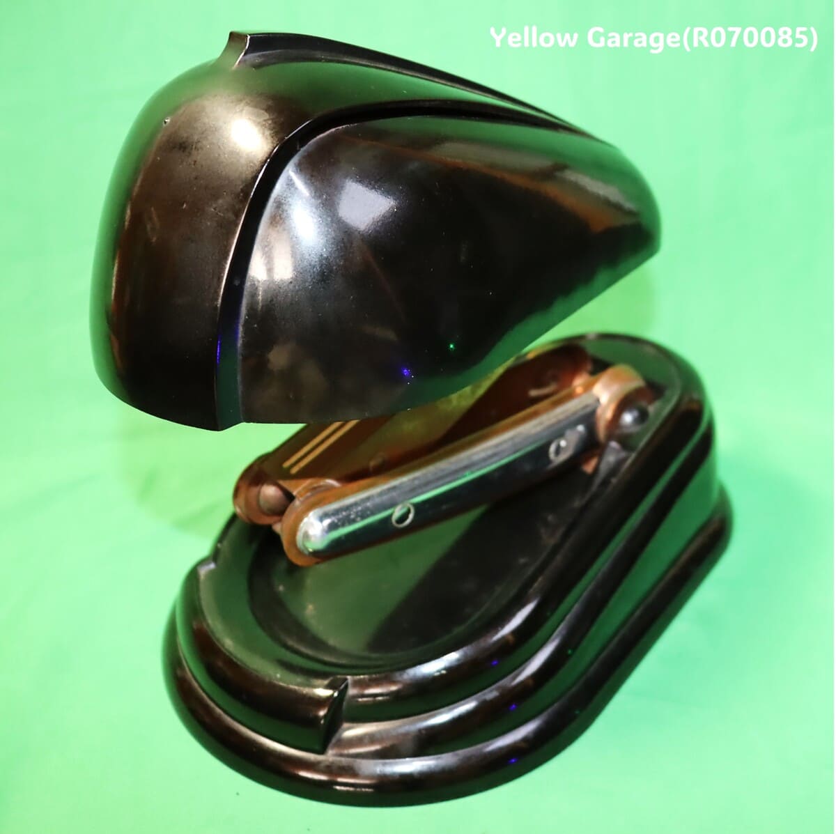 アール・デコ調 クレーンアーム式ヴィンテージデスクランプ＿中間伸び右から