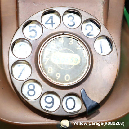 1950年代のベルギー製RTT（ベルギー国営電話会社）仕様のクラシカルなダイヤル式電話機＿ダイヤルアップ