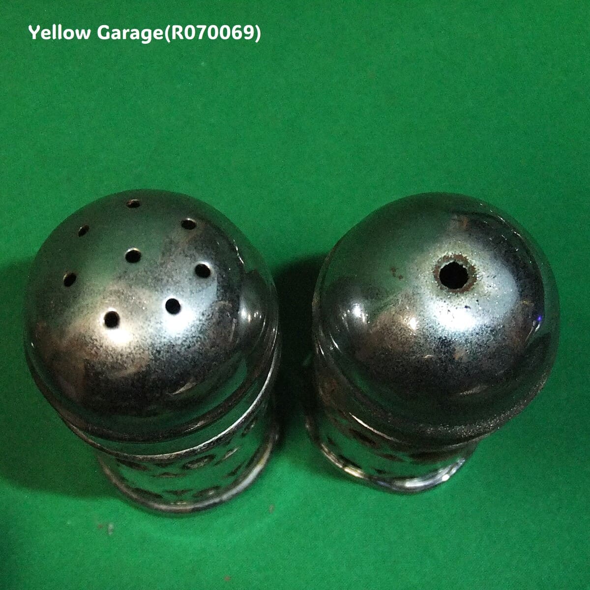 アンティーク 飛行機型 ソルト＆ペッパースタンド （Crusader製 / Made in England）