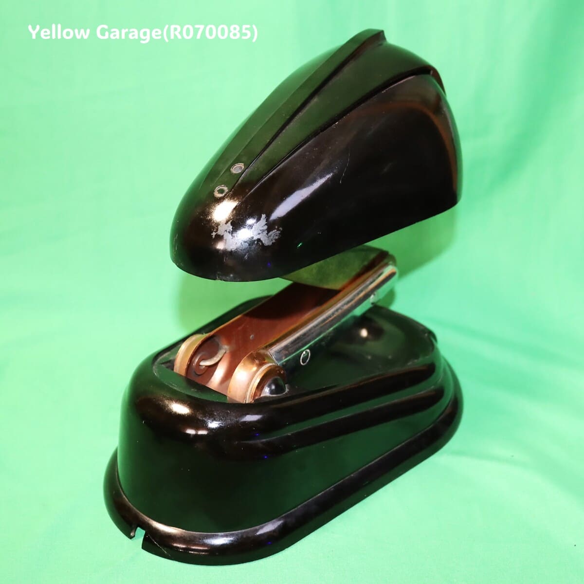 アール・デコ調 クレーンアーム式ヴィンテージデスクランプ＿中間伸び後ろから