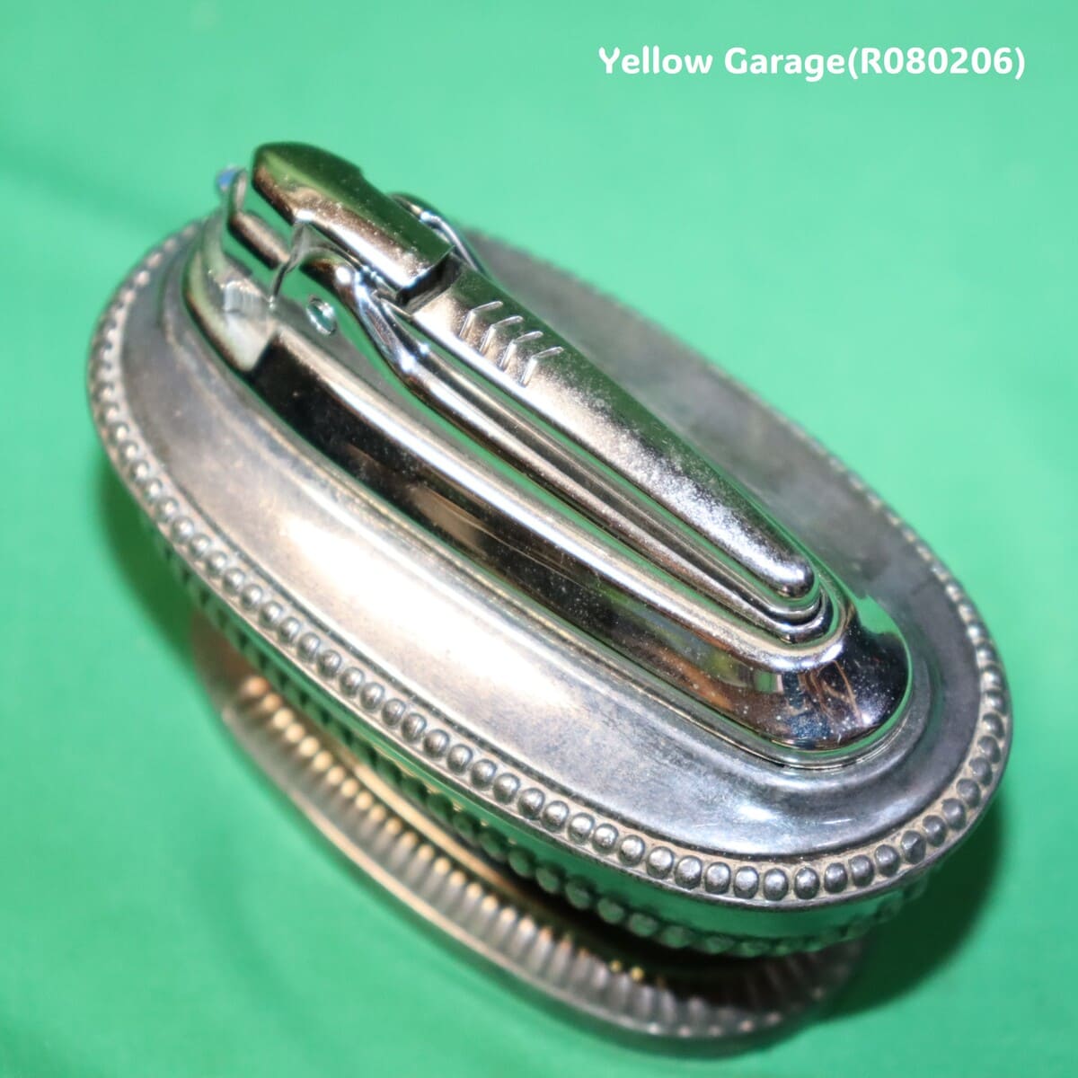 英国を代表するライターブランド RONSON（ロンソン） 製の希少なヴィンテージ卓上ライター＿アップ左上