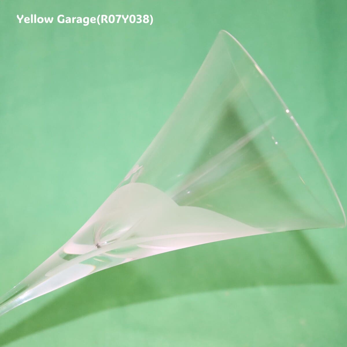 CRYSTAL HOYA フロストリーフ シャンパングラス ペア