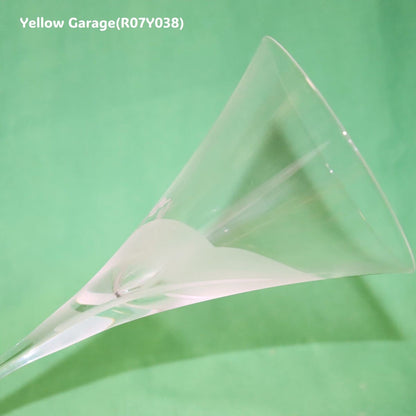 CRYSTAL HOYA フロストリーフ シャンパングラス ペア