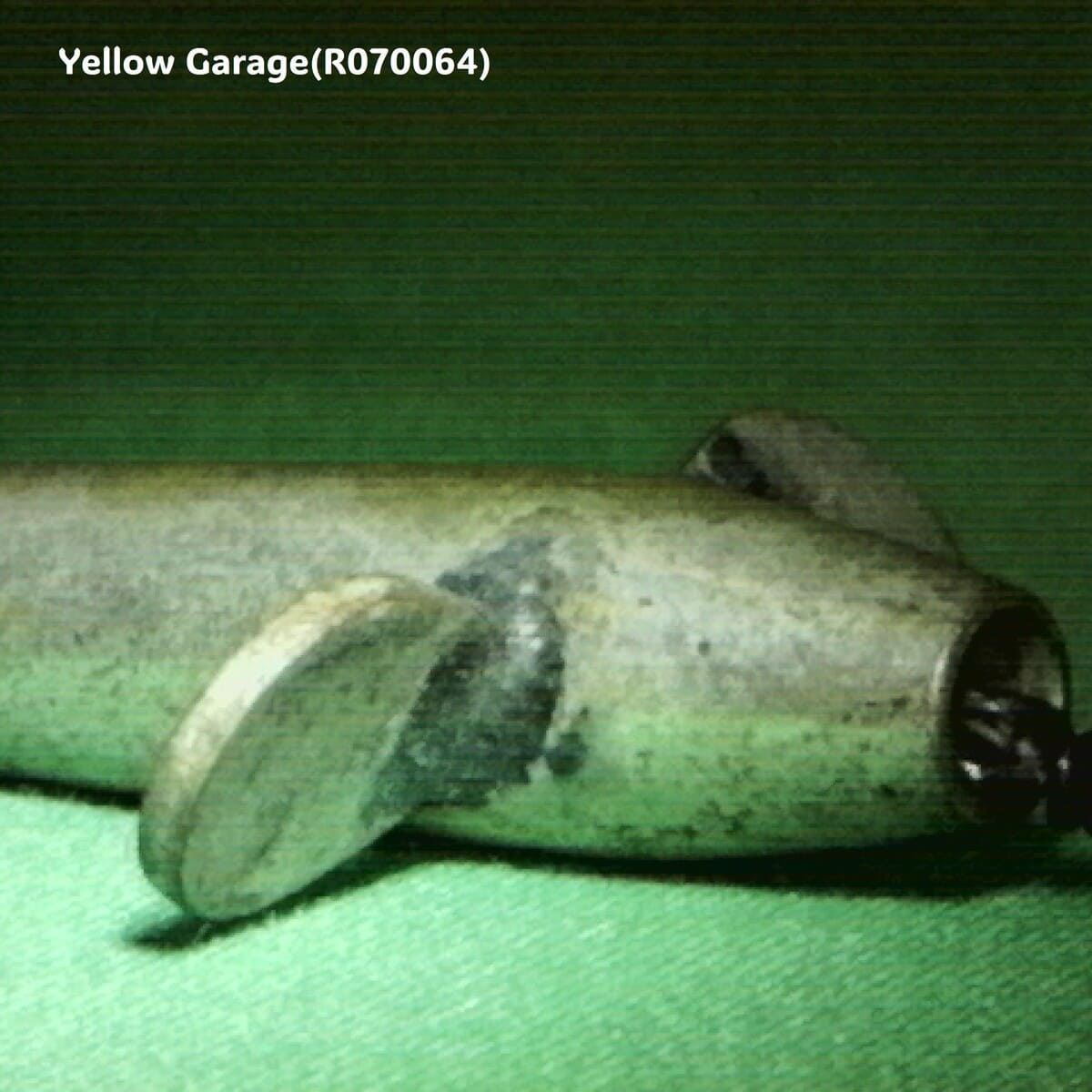 アンティーク メタル製 フィッシュルアー 小型 スクリューウィング付