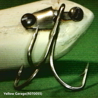 Pachner & Koehler（P&K）Bright Eyes ウッドルアー／赤白ツートン【ヴィンテージ】