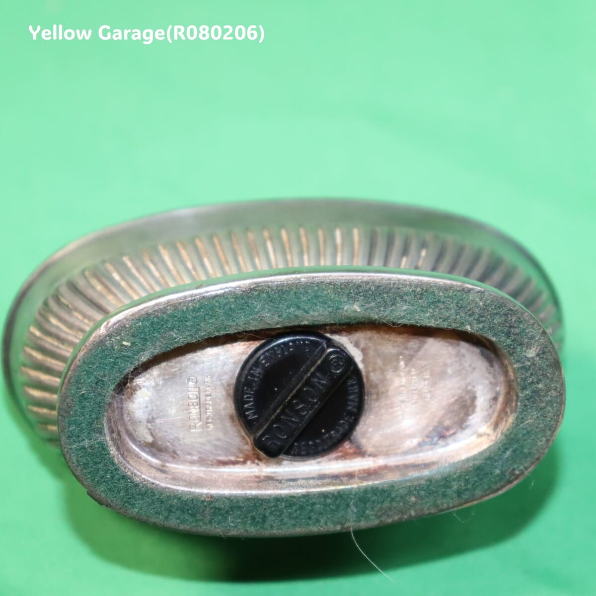 英国を代表するライターブランド RONSON（ロンソン） 製の希少なヴィンテージ卓上ライター＿アップ底