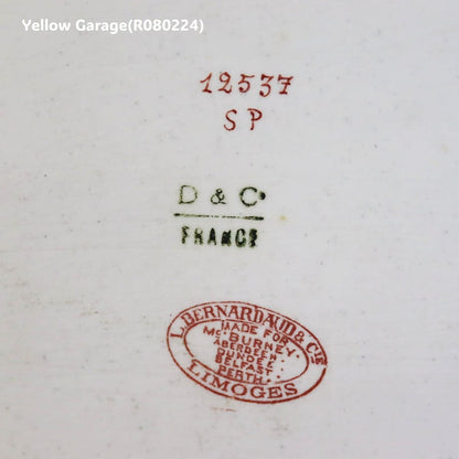 19世紀末〜20世紀初頭に製造されたフランス・リモージュのアンティークティーセット_トレイ刻印