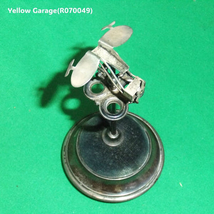 アンティーク純銀製 ソーイング針山／飛行機モチーフ（バーミンガム 1900年代初頭）