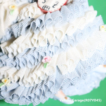 【ヴィンテージ・ドレスデンレース人形】Irish Dresden「Gina」Germany製／陶器フィギュリン