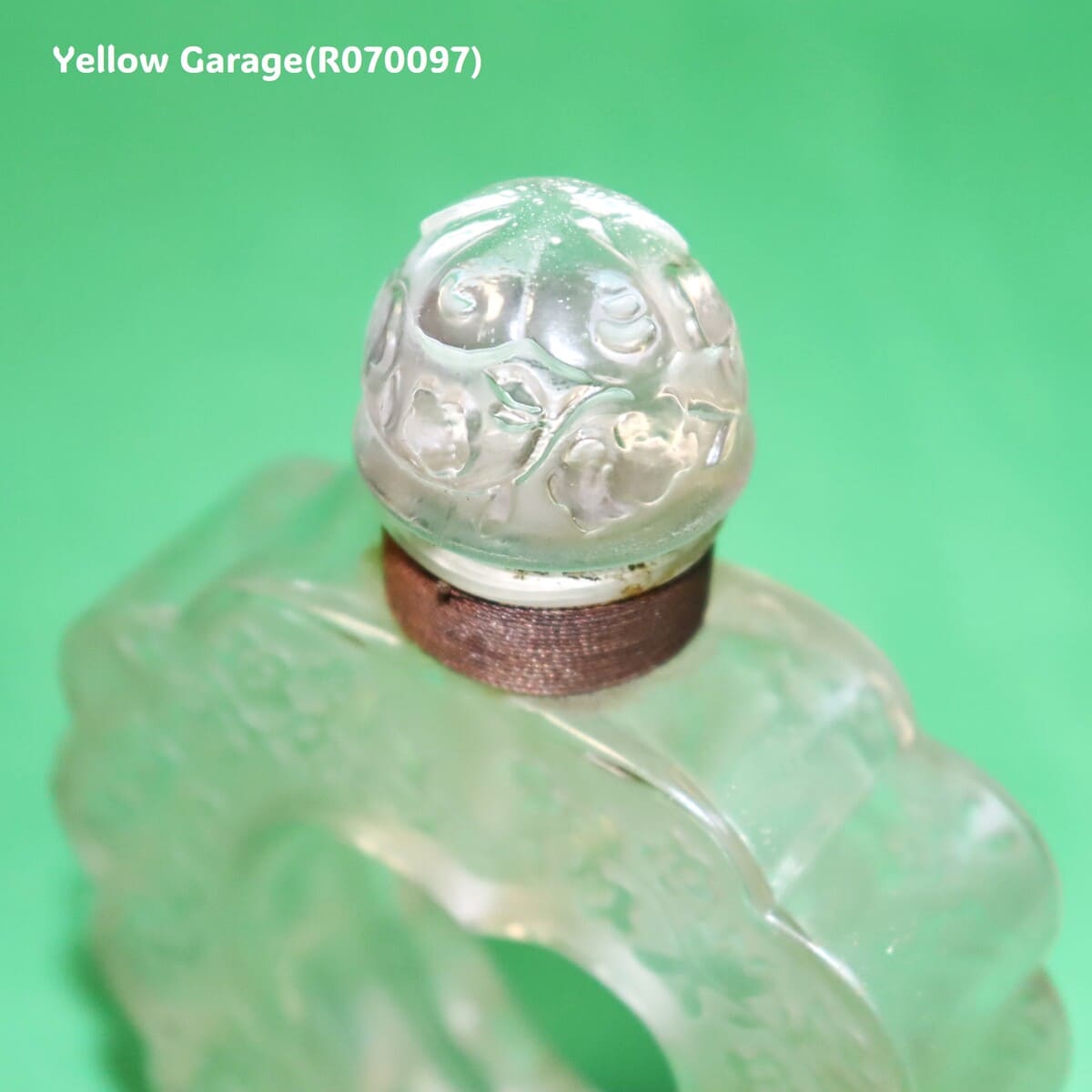 ニナ・リッチ × ラリック アールデコ香水ボトル「COEUR JOIE（喜びの心）