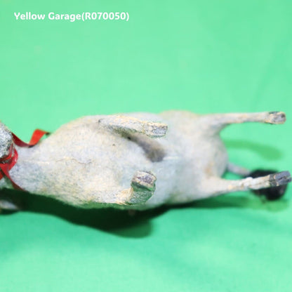 フランス製ヴィンテージ ゼンマイ式ロバのおもちゃ