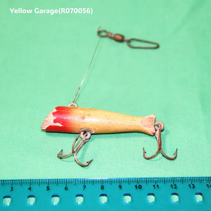 ヴィンテージ フロリダ ウッドポッパー（赤頭×黄ボディ）腹