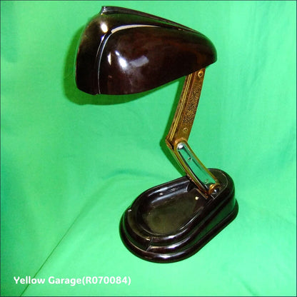 【JUMO製】アール・デコ調 クレーン構造アーム付きヴィンテージデスクランプ（フランス製）