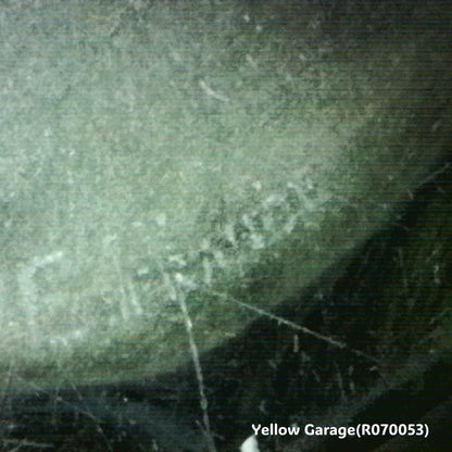 R.Lalique ブルー・パティネ サティネ／クリスタル 小型一輪挿し「シャモア/Chamois」（高さ約13cm）