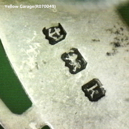 アンティーク純銀製 ソーイング針山／飛行機モチーフ（バーミンガム 1900年代初頭）