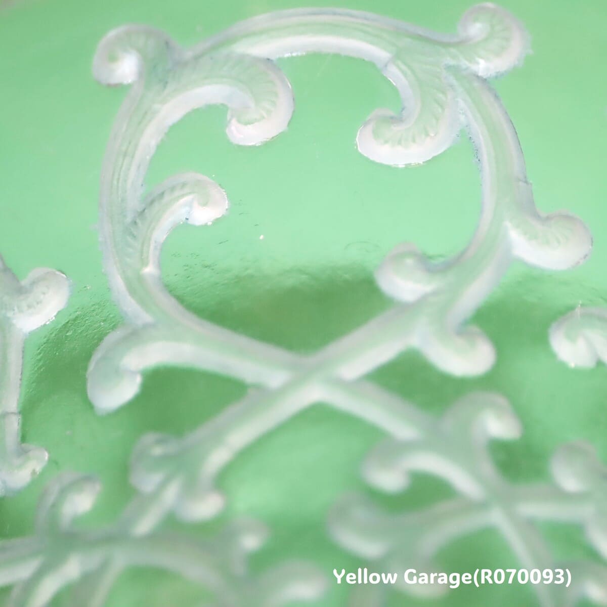 ルネ・ラリック フランス製アール・デコ装飾グラス 「サーモン ラヴェ・レザン/Sarments」（R.LALIQUE FRANCE刻印）