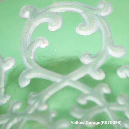 ルネ・ラリック フランス製アール・デコ装飾グラス 「サーモン ラヴェ・レザン/Sarments」（R.LALIQUE FRANCE刻印）