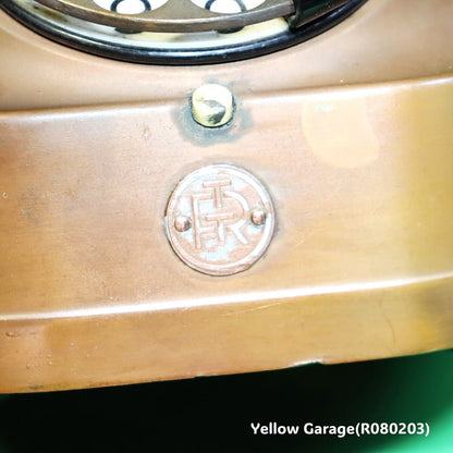 1950年代のベルギー製RTT（ベルギー国営電話会社）仕様のクラシカルなダイヤル式電話機＿ロゴアップ